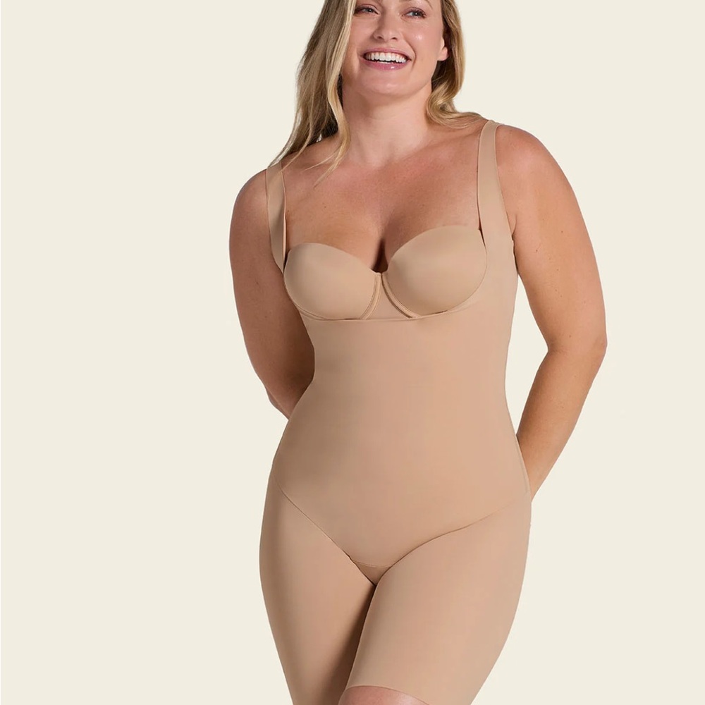 Women's Tan Shapewear Bodysuit